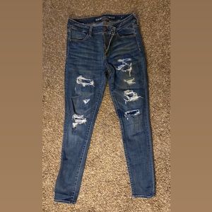 American Eagle Jeggings Size 10 Long